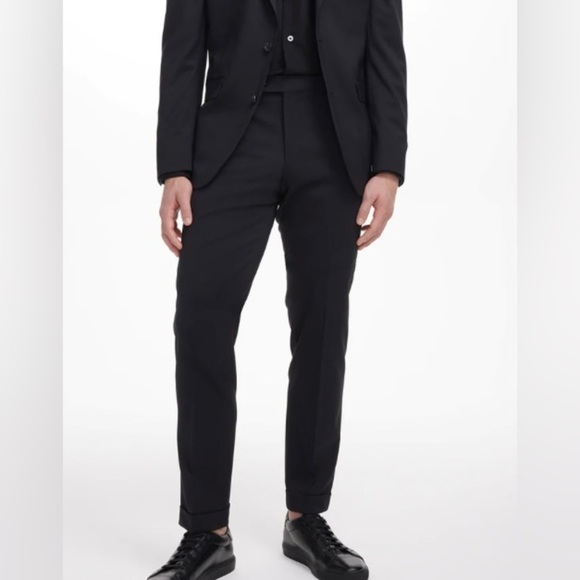 JACK VICTOR 1913 Sz 46R Kolt 100% Wool Made w/ Loro Piana Fabric Classic Trouser - Picture 1 of 15